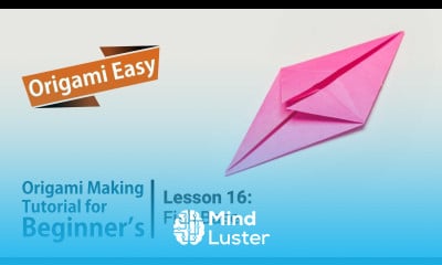 Origami Basics Lesson 16 Fish Base