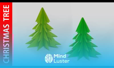 How To Make CHRISTMAS TREE Origami Easy CHRISTMAS TREE Origami Easy