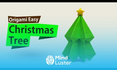 How to make Origami Christmas Tree