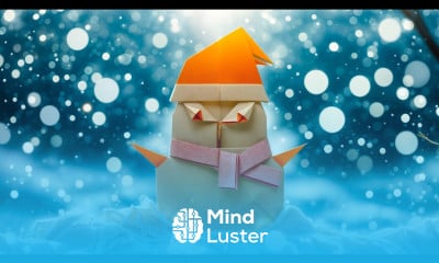 DIY Snowman Origami – Perfect for Christmas Decor