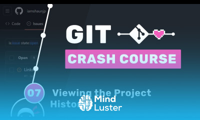 Git Crash Course 7 Viewing the Project History
