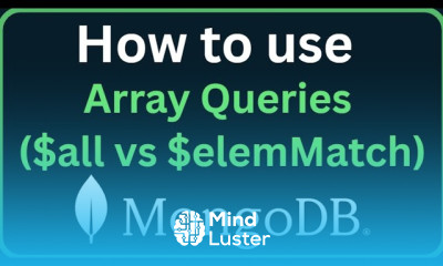 MongoDB Tutorial 21 MongoDB Array Queries all vs elemMatch Easy Guide