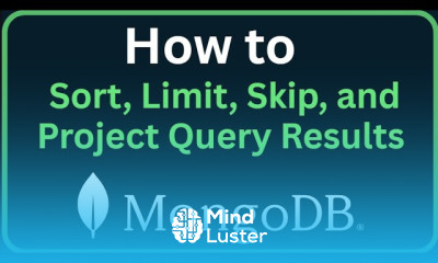 How to Sort Limit Skip and Project Query Results in MongoDB