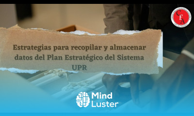 Estrategias para recopilar y almacenar datos del Plan Estratégico del Sistema UPR 01 04 205