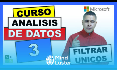 3 3 FORMAS PARA FILTRAR VALORES ÚNICOS EN EXCEL CURSO DE GESTIÓN DE ANÁLISIS DE DATOS EN EXCEL