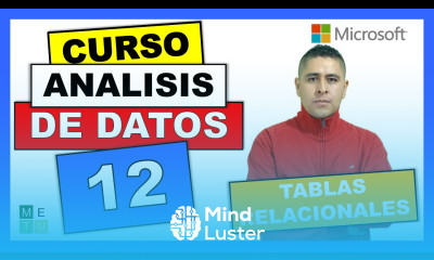 12 TABLAS RELACIONALES EN EXCEL MODELOS DE DATOS CURSO DE GESTIÓN DE ANÁLISIS DE DATOS EN EXCEL