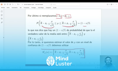 Unidad 7 1 Intervalos de confianza media
