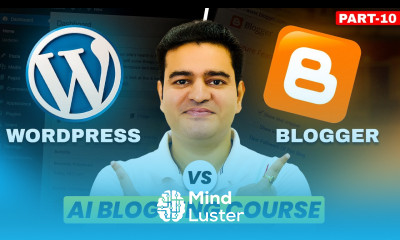 WordPress Vs Blogger AI Blogging Course in Hindi 2026 aiblogging