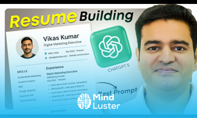 AI Resume Builder FREE Perfect Prompt Formula for Resume Building resumebuilding chatgpt5