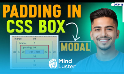 CSS Box Model Padding Learn How Padding Affects Element Spacing Complete CSS Course Day 16 css