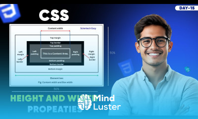 CSS Height and Width Properties How to Set Height Width Complete CSS Course – Day 15 css
