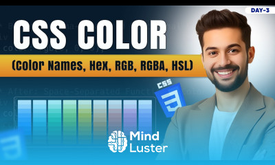 CSS Colors Using Color Names HEX RGB RGBA to Style Elements Complete CSS Course – Day 3 css