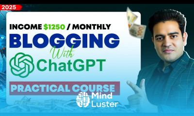 Blogging Course with AI 2025 New Way To Do Blogging High Earning Potential bloggingcourse