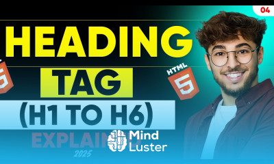 HTML Headings Tutorial for Beginners Learn h1 to h6 Tags How to Use HTML Headings HTMLTutorial
