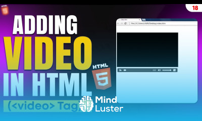 Adding Video in HTML5 Learn HTML5 Video Tag with Controls Autoplay Loop webdevelopment