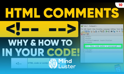 HTML Comments Explained How to Write Comments in HTML html comment tag webdevelopment