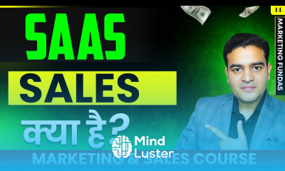 What is SAAS Sales Marketing and Sales Course in Hindi by Marketing Fundas saassales sales