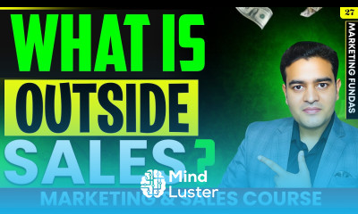 What is Outside Sales in Hindi Sales and Marketing Course FREE in Hindi outsidesales