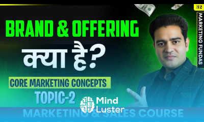 What is Branding What is Offering in Marketing Sales and Marketing Course FREE in Hindi