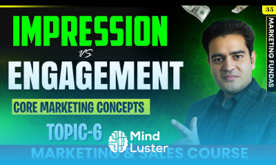 Impressions Vs Engagement Core Marketing Concepts Marketing Course in Hindi by Marketing Fundas