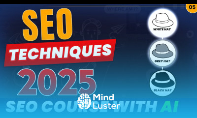 SEO Techniques 2025 White Hat Grey Hat Black Hat SEO Course with AI 2025 seotechniques seo