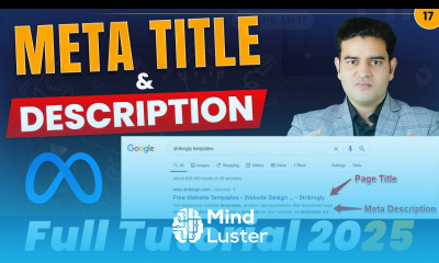 On Page SEO Meta Title and Description Full Practical Tutorial 2025 metatitle metadescription