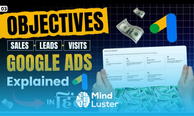 All Types of Objectives in Google Ads Explained in Hindi Google Ads Latest Course 2025 googleads