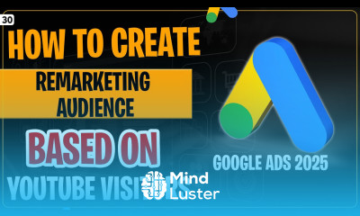 How To Create YouTube Visitors Remarketing List in Google Ads 2025 googleads2025 googleadscourse