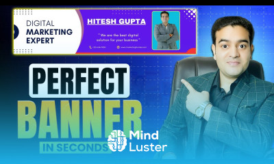 LinkedIn Banner Design Tutorial Canva Professional Banner Design Canva Latest Tutorial 2025