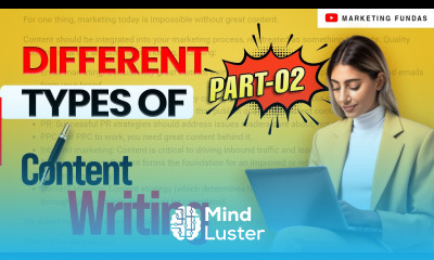 Different Types of Content Writing Content Writing Tutorial for Beginners Hindi contentwriting