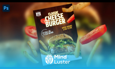 Burger Poster Design in Adobe Photoshop