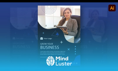 Business Poster Design in Adobe Illustrator