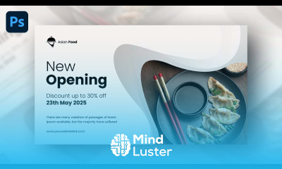 Food Restaurant Banner Design in Adobe Photoshop