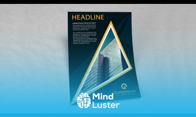 Illustrator tutorial Architecture flyer template