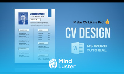 How to Make a CV in Microsoft Word Easy Step by Step Tutorial 2025