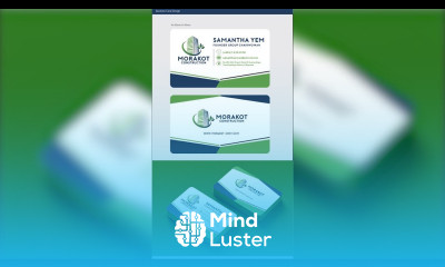 How to design NameCard in Illustrator Step by Step PEOEML GRAPHIC