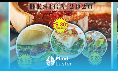 Restaurant Menu Design Tutorials How to Create a Professional Flyer in Adobe illustrator CC 2020