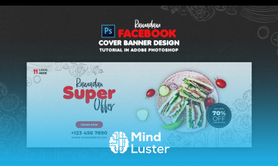 Ramadan Special Facebook Cover Banner Design Adobe Photoshop Tutorial Speed Art Grafix Mentor