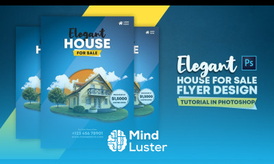 How to Design Real Estate Flyer Template Adobe Photoshop Tutorial Speed Art Grafix Mentor