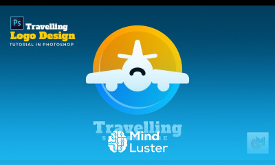 How to Design Travelling Logo Tutorial Adobe Photoshop Tutorial Speed Art Grafix Mentor