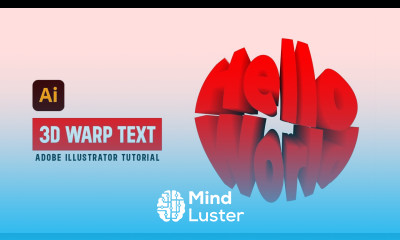 How to create 3D wrap text in Adobe Illustrator Speed Art Grafix Mentor