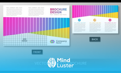 Illustrator tutorial Tri fold brochure design