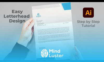 Easy Letterhead Design Adobe Illustrator Tutorial