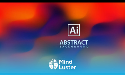 Abstract Background Design in Adobe Illustrator