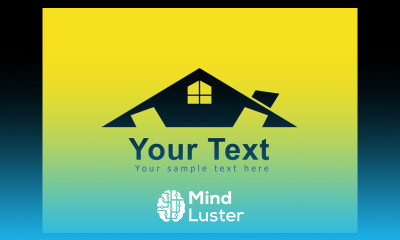 Illustrator tutorial Real estate logo design