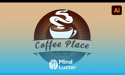 Coffee Shop Logo Design in Adobe Illustrator