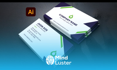 Flat Business Card Design in Adobe Illustrator