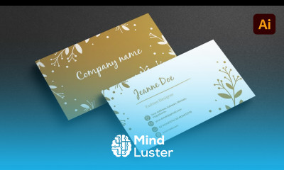 Business Card Design in Adobe Illustrator