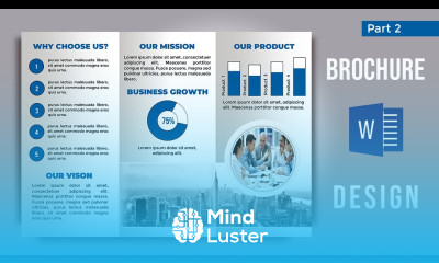 Trifold Brochure Design in MS Word Printable A4 Brochure Design in Microsoft Office Word