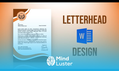 Letterhead Design in MS Word Letterhead format